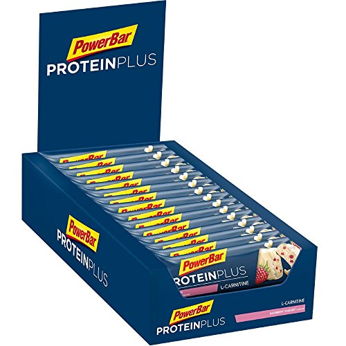 PowerBar Protein Plus + L-Carnitine Raspberry-Yoghurt 30x35g -...