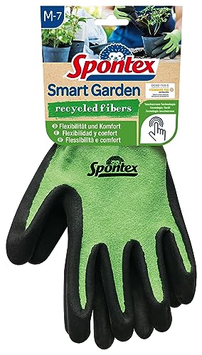 Spontex Smart Garden Gartenhandschuhe, Touchscreen kompatibel,...