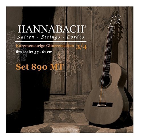 Hannabach 653089 Klassikgitarrensaiten Serie 890 3/4...