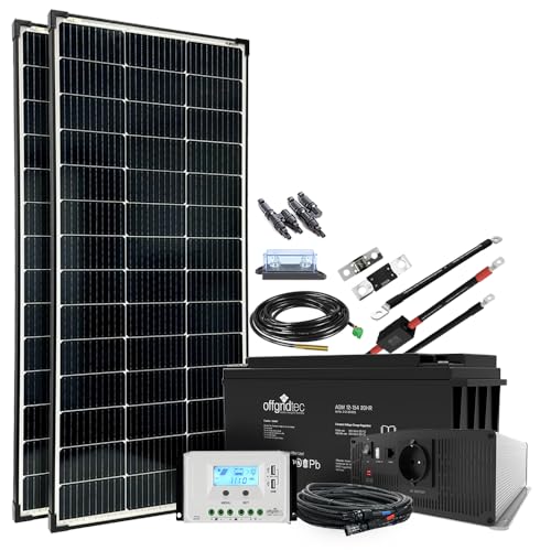 Offgridtec Autark XL-Master 300W Solaranlage - 1500W AC Leistung...