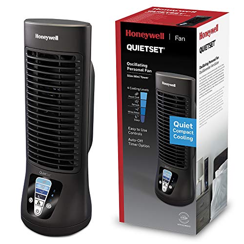 Honeywell QuietSet Ventilator (oszillierend, persönlich, Mini...
