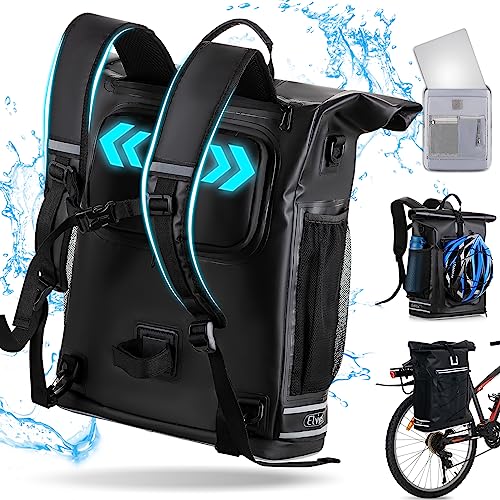 Elviros 3 in 1 Fahrradtaschen für Gepäckträger,...