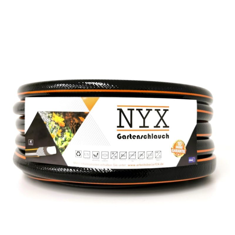 Gartenschlauch 1/2' NYX Premium 10 Jahre Garantie 4 lagig...