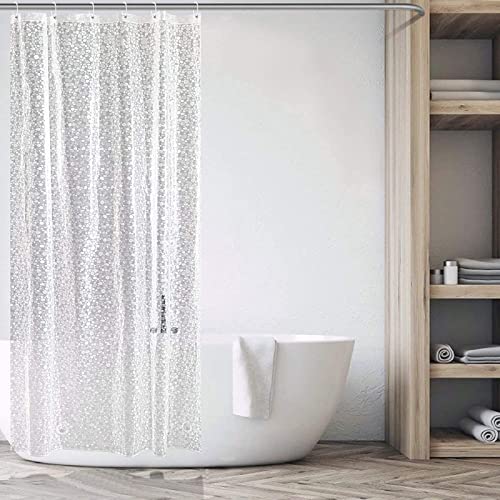 Carttiya Duschvorhang Transparent 100x180 Shower Curtains...