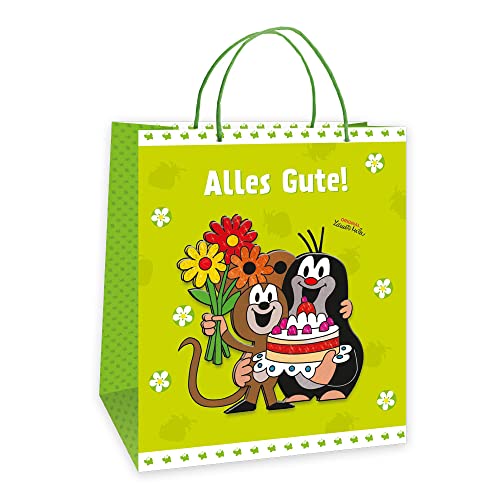 Trötsch Der kleine Maulwurf Torte Geschenktasche medium 3D:...