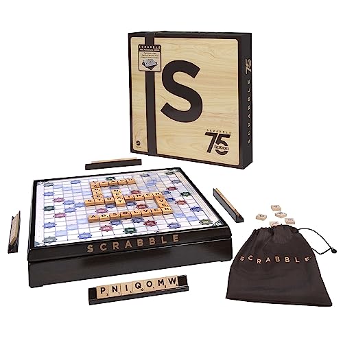 Mattel Games Scrabble Sonderedition zum 75. Jubiläum -...