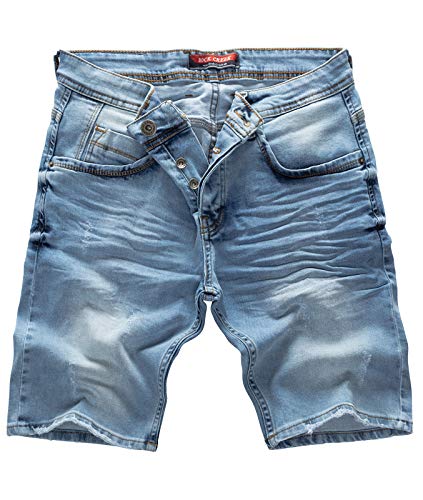 Rock Creek Herren Shorts Jeansshorts Denim Stretch Sommer Shorts...