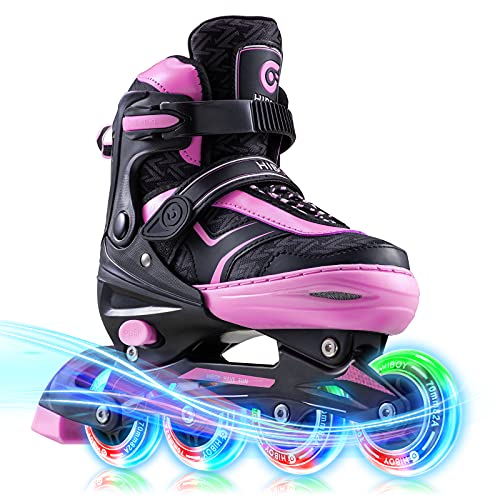 Hiboy Inline Skates für Kinder, verstellbare Rollschuhe mit voll...