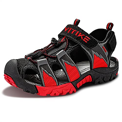 ELAPHURUS Unisex-Kinder Sandalen Trekking Wanderschuhe Jungen...