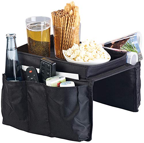 infactory Sofa Butler: Sofa-Organizer mit 5 Taschen und...