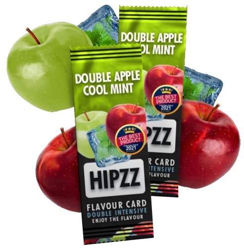 Hipzz Double Apple Cool Mint Geschmack Karten Infusions – Box...