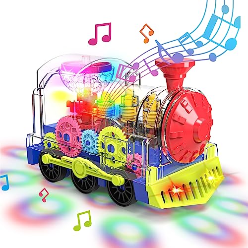 Kizeefun Baby Musik Spielzeug, Zug Spielzeug Kinder, mit Musik...