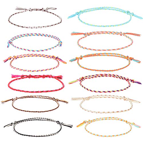 Auidy_6TXD 20 Stück Freundschaft Armbänder für Frauen Mädchen...