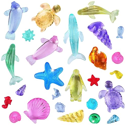 Fzyisw 63 Stück Tauchspielzeug für Kinder, Ozean Thema Tauchen...