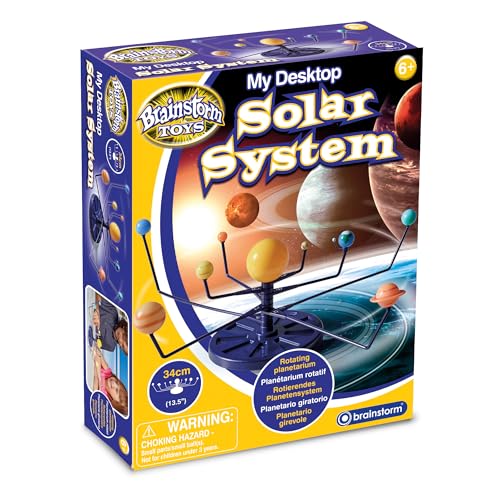 Brainstorm TOYS E2052 Desktop Solar System, Multicolor