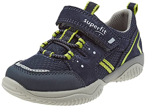 Superfit Storm Sneaker, BLAU/HELLGRÜN 8010, 32 EU