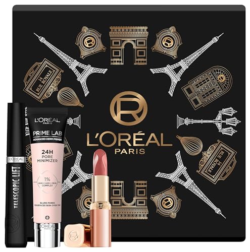 L’Oréal Paris Geschenk-Set mit Prime Lab 24h Pore Minimizer...