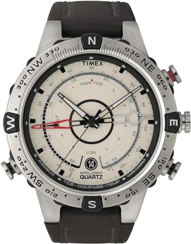 Timex Intelligent Quartz Herren-Armbanduhr Tide-Temp-Compass 45...