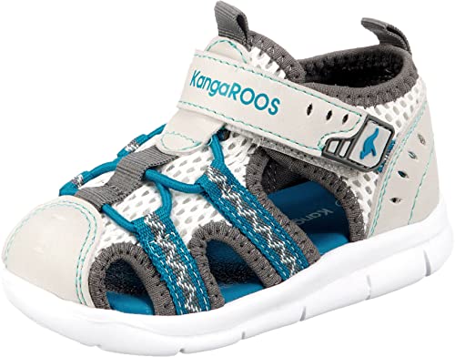 KangaROOS Unisex Baby K-droll Ev Sneaker, Vapor Grey Sky 2193, 23...