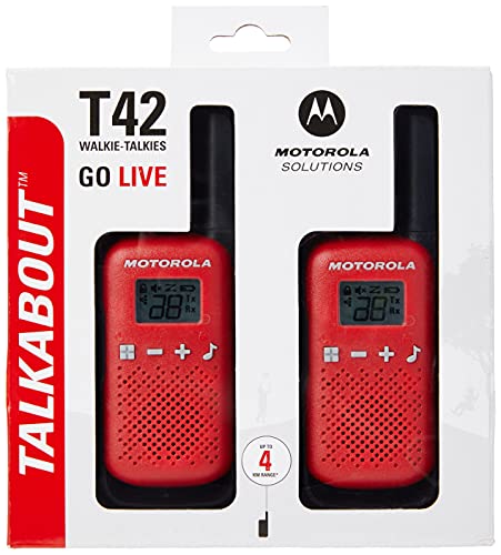 Motorola Talkabout T42 PMR-Funkgeräte ( PMR446, 16 Kanäle,...