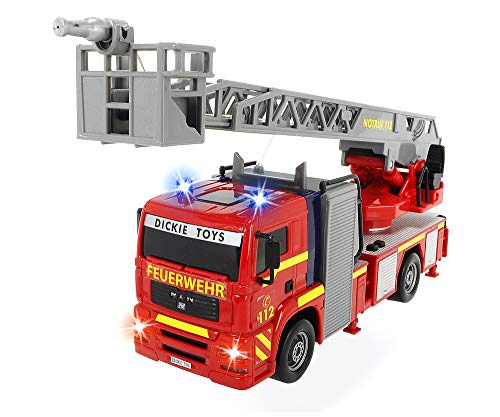 Dickie 203715001 Toys City Fire Engine, Feuerwehrauto mit...