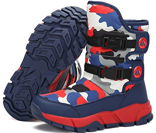 Mishansha Winterstiefel für Mädchen Stiefel Warm Gefütterte...