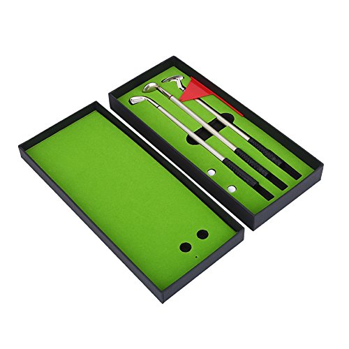 VGEBY Golf Pen Golfbälle Set, Mini Desktop Golfball Stift...