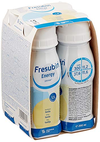 Fresubin energy DRINK Vanille, Trinknahrung, 6 x 4 x 200 ml
