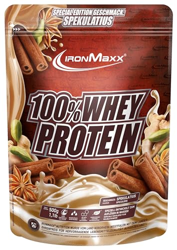 IronMaxx 100% Whey Protein Pulver - Spekulatius 500g Beutel |...