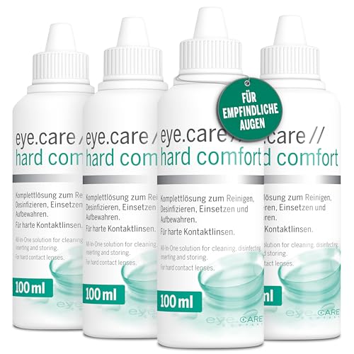 Eye.care Hard Comfort Kontaktlinsen Flüssigkeit – für alle...