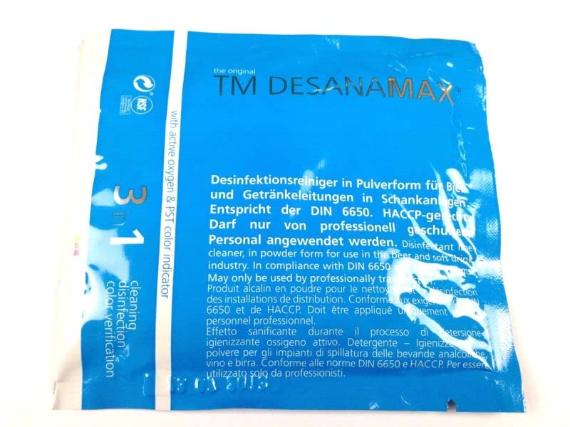 30 Stück TM Desana Max fp 45g blau Reiniger für Bierleitungen...