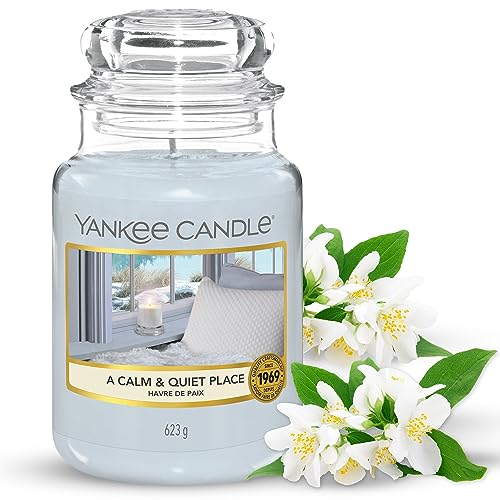 Yankee Candle große Duftkerze im Glas, A Calm and Quiet Place,...