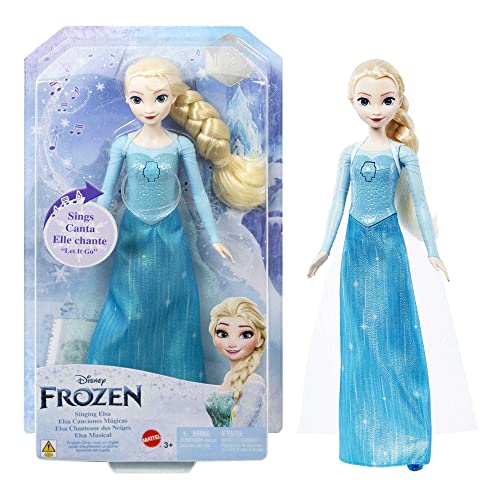 Disney Frozen Die Eiskönigin Spielzeug, Singende ELSA Puppe in...