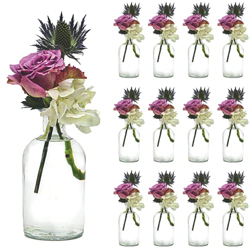 casavetro 6 oder 12 Stück Kleine Vase BOST 250ml Blumen Tisch...