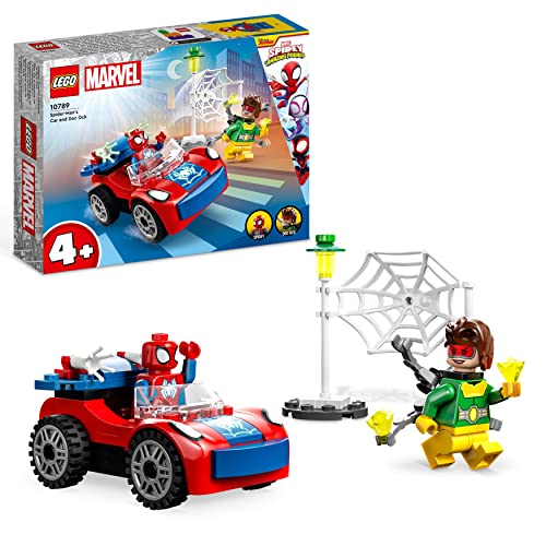 LEGO Marvel Spider-Mans Auto und Doc Ock Set, Spidey und Seine...