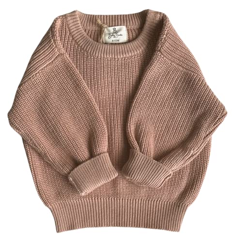 Strick Pullover aus 100% Baumwolle, Babypulli für Baby Mädchen...
