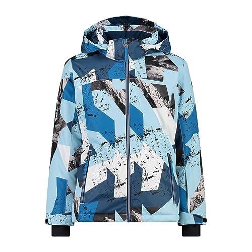 CMP Unisex Kinder Abnehmbarer Kapuze-39w2085 Skijacke,...