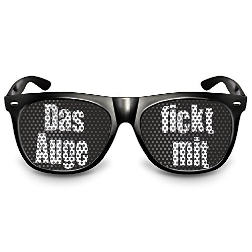 cooleartikel Partybrille Motiv „Das Auge f**kt mit“ |...