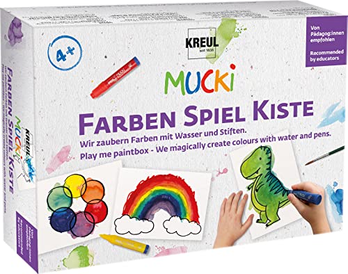 KREUL 29104 - Mucki FarbenSpielKiste, Wir zaubern Farben mit...