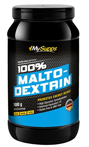 MySupps- 100% Maltodextrin, hochwertiger Glykogenlieferant,...