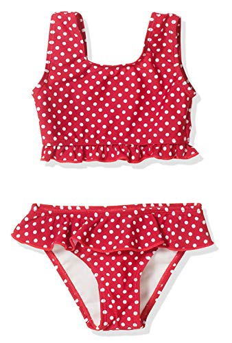 Playshoes Mädchen UV-Schutz Bikini Punkte 461029, 8 - Rot,...