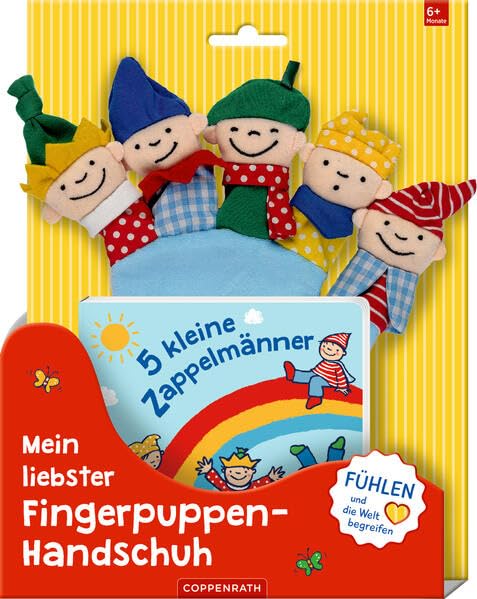 5 kleine Zappelmänner: Mein liebster Fingerpuppen-Handschuh...