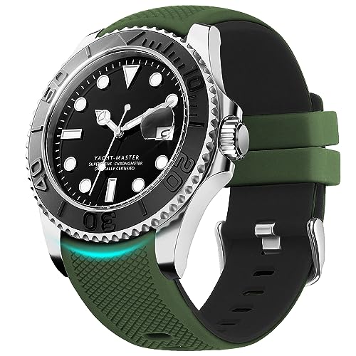 Fullmosa Smart Watch Uhrenarmband 22mm Silikon Ersatzarmband für...