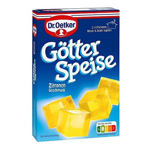Dr. Oetker Götterspeise zum Kochen Zitronen-Geschmack: 2 x 12,6...