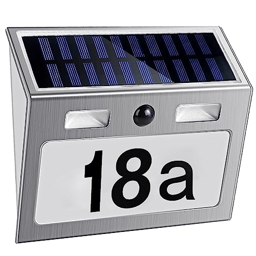 Meision Solarlampen für Außen mit Bewegungsmelder, Solar...