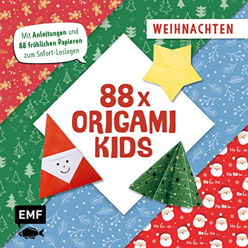 88 x Origami Kids – Weihnachten: Mit Anleitungen und 88...