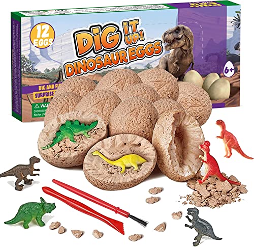 Trasdeo Dino Ausgrabungsset für Kinder, Dino Ei Dinosaurier...