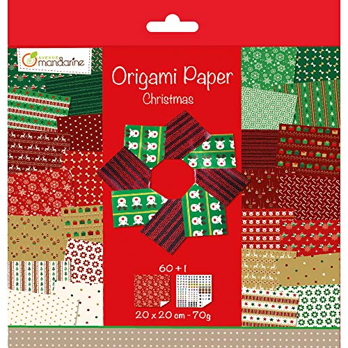 Avenue Mandarine 52508O Origami color Papier (quadratisch, 20 x...